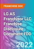 LG AS Franchisor LLC Franchise Disclosure Document FDD- Product Image