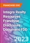 Integra Realty Resources Franchise Disclosure Document FDD - Product Thumbnail Image