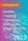 Sandler Training Franchise Disclosure Document FDD- Product Image