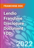 Lendio Franchise Disclosure Document FDD- Product Image