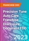 Precision Tune Auto Care Franchise Disclosure Document FDD - Product Thumbnail Image