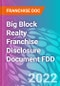 Big Block Realty Franchise Disclosure Document FDD - Product Thumbnail Image