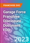 Garage Force Franchise Disclosure Document FDD- Product Image