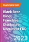 Black Bear Diner Franchise Disclosure Document FDD - Product Thumbnail Image