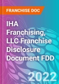 IHA Franchising, LLC Franchise Disclosure Document FDD- Product Image