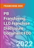 PB Franchising, LLC Franchise Disclosure Document FDD- Product Image