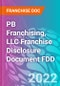 PB Franchising, LLC Franchise Disclosure Document FDD - Product Thumbnail Image