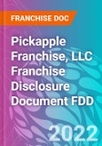 Pickapple Franchise, LLC Franchise Disclosure Document FDD- Product Image