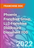 Phoenix Franchise Group, LLC Franchise Disclosure Document FDD- Product Image
