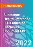 Substance Health Enterprise LLC Franchise Disclosure Document FDD- Product Image