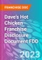 Dave's Hot Chicken Franchise Disclosure Document FDD - Product Thumbnail Image
