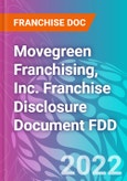 Movegreen Franchising, Inc. Franchise Disclosure Document FDD- Product Image