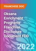 Oksana Enrichment Programs Franchise Disclosure Document FDD- Product Image