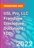 USL Pro, LLC Franchise Disclosure Document FDD- Product Image
