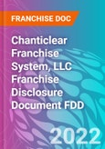 Chanticlear Franchise System, LLC Franchise Disclosure Document FDD- Product Image
