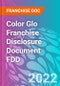 Color Glo Franchise Disclosure Document FDD - Product Thumbnail Image