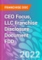 CEO Focus, LLC Franchise Disclosure Document FDD - Product Thumbnail Image