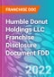 Humble Donut Holdings LLC Franchise Disclosure Document FDD - Product Thumbnail Image
