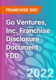 Go Ventures, Inc. Franchise Disclosure Document FDD- Product Image