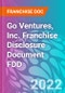 Go Ventures, Inc. Franchise Disclosure Document FDD - Product Thumbnail Image