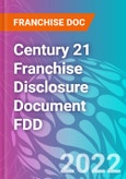 Century 21 Franchise Disclosure Document FDD- Product Image