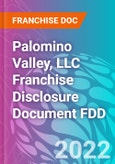 Palomino Valley, LLC Franchise Disclosure Document FDD- Product Image
