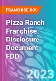 Pizza Ranch Franchise Disclosure Document FDD- Product Image