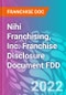 Nihi Franchising, Inc. Franchise Disclosure Document FDD - Product Thumbnail Image