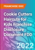 Cookie Cutters Haircuts for Kids Franchise Disclosure Document FDD- Product Image