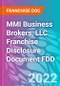 MMI Business Brokers, LLC Franchise Disclosure Document FDD - Product Thumbnail Image