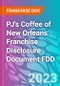 PJ's Coffee of New Orleans Franchise Disclosure Document FDD - Product Thumbnail Image