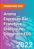 Aroma Espresso Bar Franchise Disclosure Document FDD- Product Image