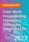 Color World Housepainting Franchise Disclosure Document FDD - Product Thumbnail Image