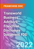 Transworld Business Advisors Franchise Disclosure Document FDD- Product Image