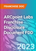 ARCpoint Labs Franchise Disclosure Document FDD- Product Image