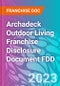 Archadeck Outdoor Living Franchise Disclosure Document FDD - Product Thumbnail Image