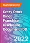 Crazy Otto's Diner Franchise Disclosure Document FDD - Product Thumbnail Image