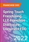 Spring Touch Franchising, LLC Franchise Disclosure Document FDD - Product Thumbnail Image