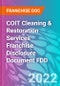 COIT Cleaning & Restoration Services Franchise Disclosure Document FDD - Product Thumbnail Image