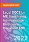 Legal DOCS by ME Franchising, Inc. Franchise Disclosure Document FDD - Product Thumbnail Image