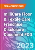 milliCare Floor & Textile Care Franchise Disclosure Document FDD- Product Image