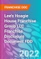 Lee's Hoagie House Franchise Group LLC Franchise Disclosure Document FDD - Product Thumbnail Image