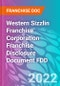 Western Sizzlin Franchise Corporation Franchise Disclosure Document FDD - Product Thumbnail Image