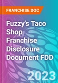 Fuzzy's Taco Shop Franchise Disclosure Document FDD- Product Image