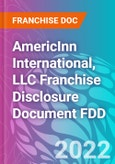 AmericInn International, LLC Franchise Disclosure Document FDD- Product Image