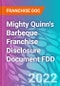 Mighty Quinn's Barbeque Franchise Disclosure Document FDD - Product Thumbnail Image