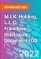 M.I.K. Holding, L.L.C. Franchise Disclosure Document FDD - Product Thumbnail Image