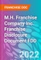 M.H. Franchise Company Inc. Franchise Disclosure Document FDD - Product Thumbnail Image