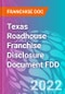 Texas Roadhouse Franchise Disclosure Document FDD - Product Thumbnail Image