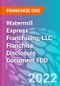 Watermill Express Franchising, LLC Franchise Disclosure Document FDD - Product Thumbnail Image